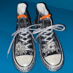 Nan Ku Cruise Studded High Top Sneakers